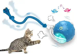 Interactive Chirping Motion Cat Toy Ball